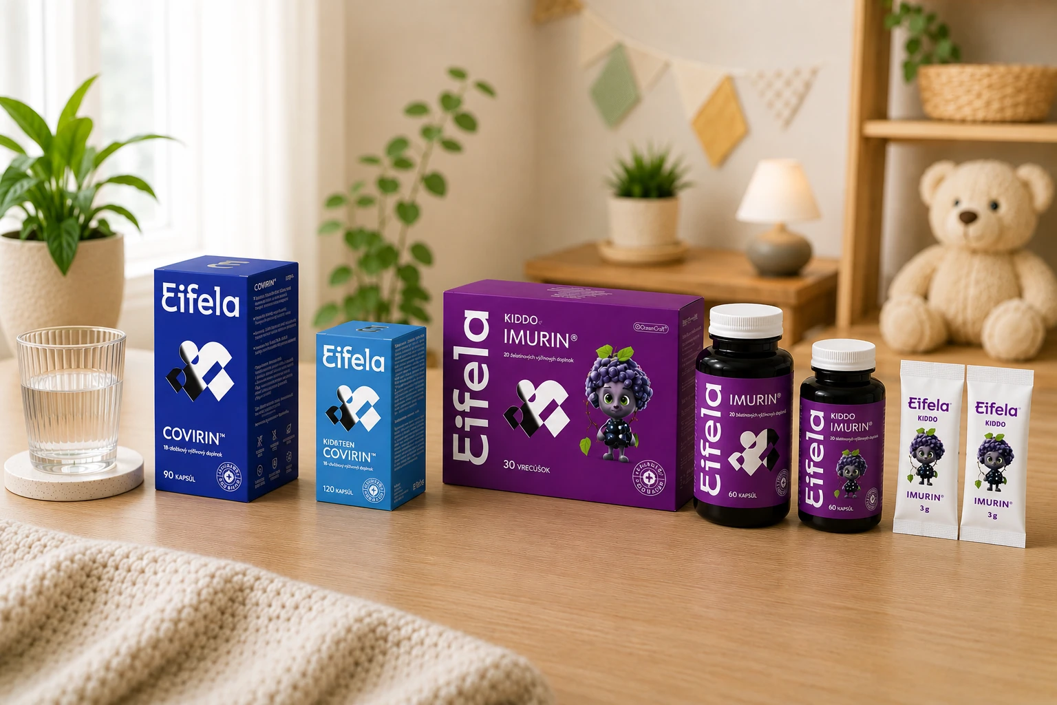 vitamíny na podporu imunity