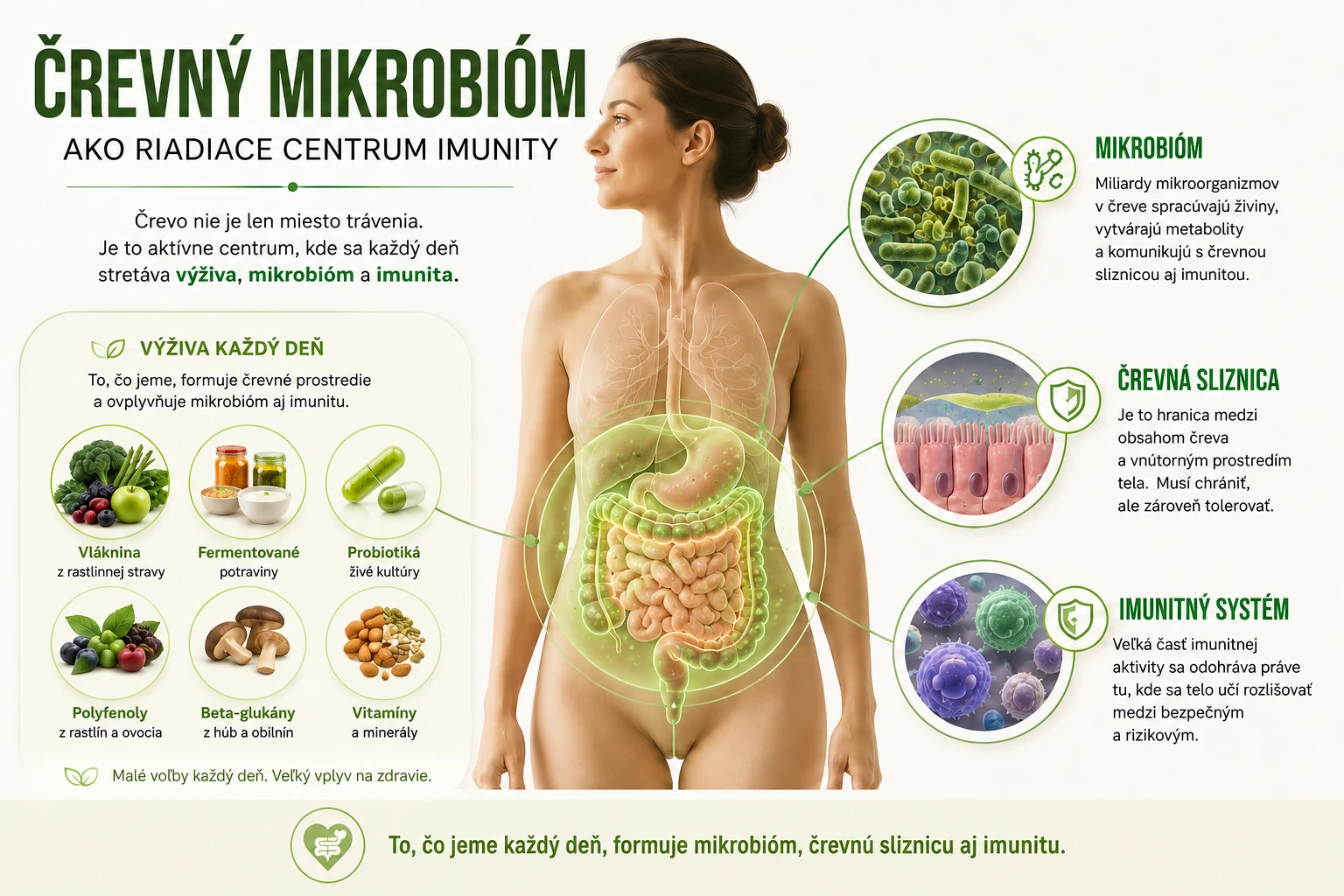 črevný mikrobióm ako riadiace centrum imunity