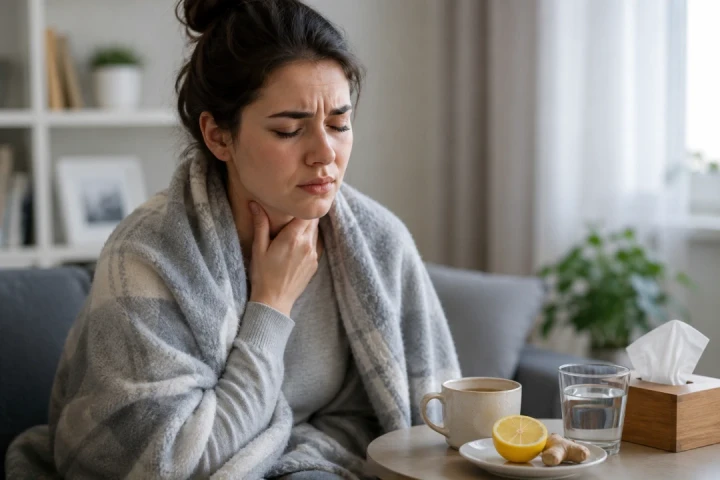 Vírusová angína: príznaky, priebeh, liečba a prevencia